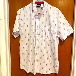 Button up Mickey Mouse shirt